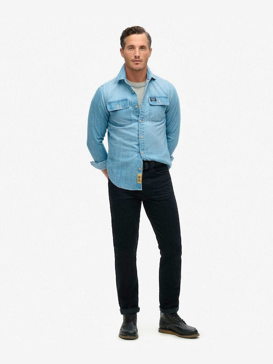 Superdry Workwear Denim Shirt Denim