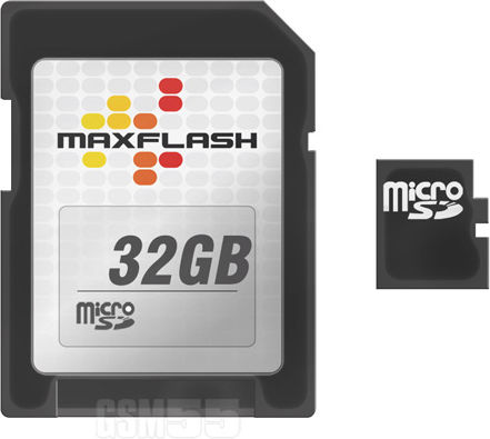 Maxflash microSDHC 32GB 11MB/s με αντάπτορα