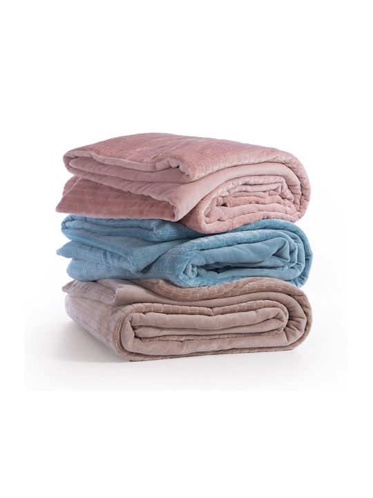 Nef-Nef Homeware Duvet Cover Queen 220x240cm Ezra Pink 240 GSMGsm