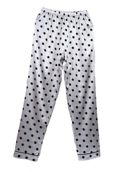 Topaki Set Pijamale pentru Femei White