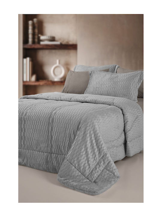 Guy Laroche Duvet Queen 220x240cm Gali Grey 660 GSMGsm