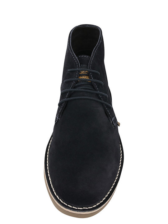 Suede Albastru marin Ghete barbati