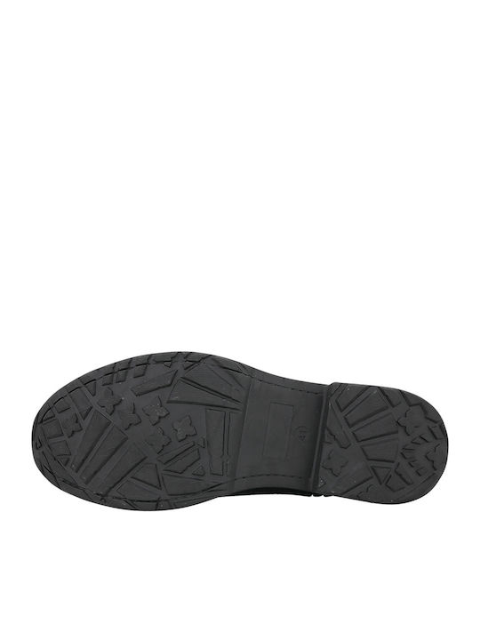 Leather Black Men's Boots