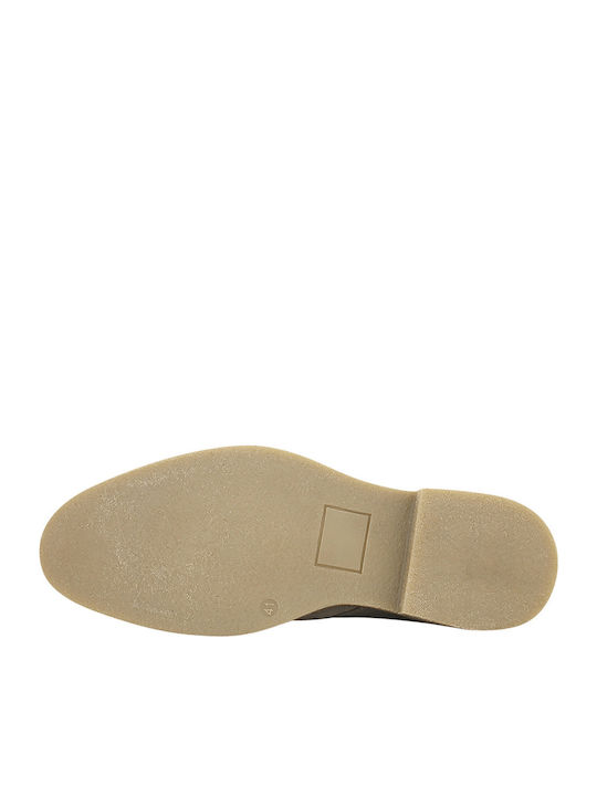 Suede Herrenstiefel Chukka Grau