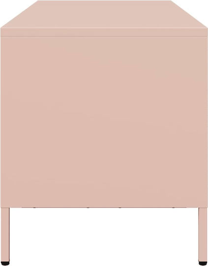 TV-Ständer Metall Rosa M68xB39xH43.5cm