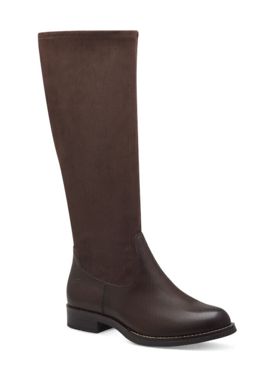 Leather Women's Boots Brown