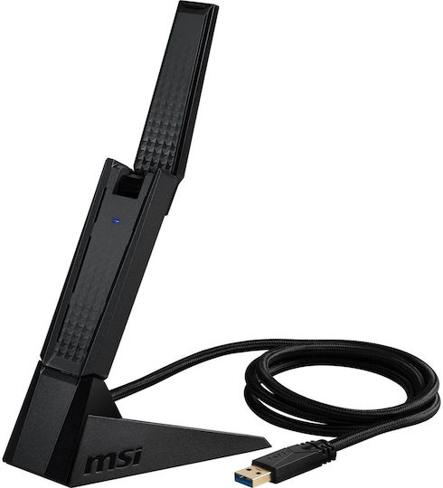 MSI GUAXE54 USB Network Adapter with Wireless Wi-Fi Connection