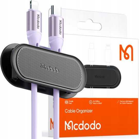 Mcdodo WF-3530 Kabelclips-Organizer Schwarz
