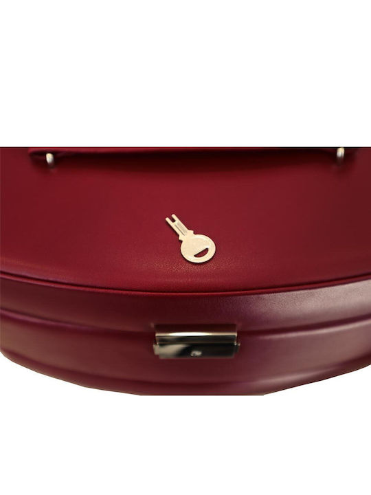 Davidts Metallisches Schmuckkästchen mit Schublade & Spiegel Rote 28x17,5x15cm
