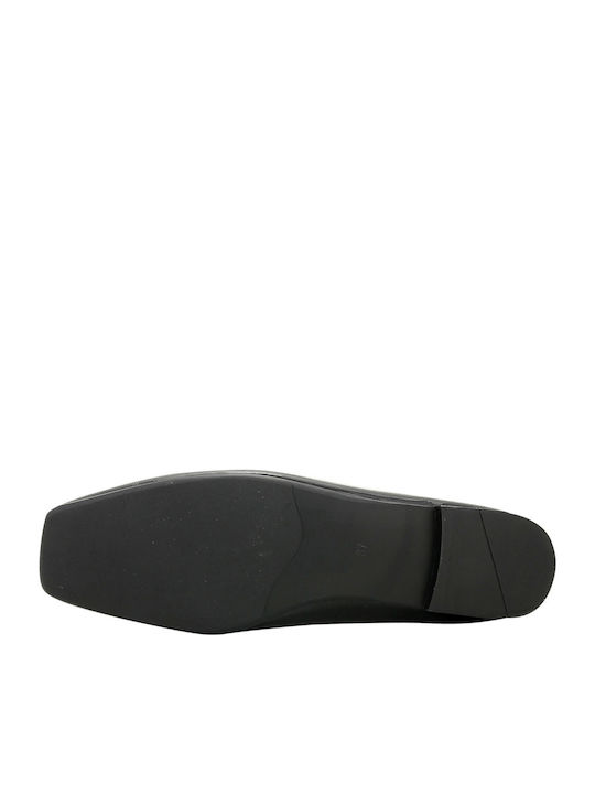 Rontel Damen Ballerinas aus Lackleder in Schwarz Farbe