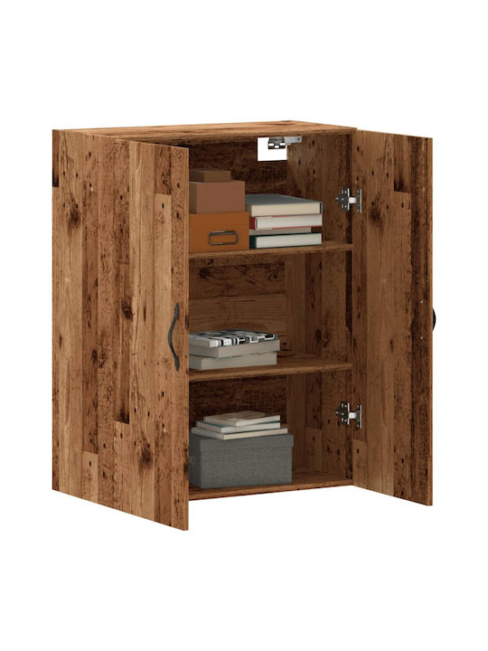 Wand Wohnzimmer Nische aus Spanplatte Braune 69.5x34x90cm
