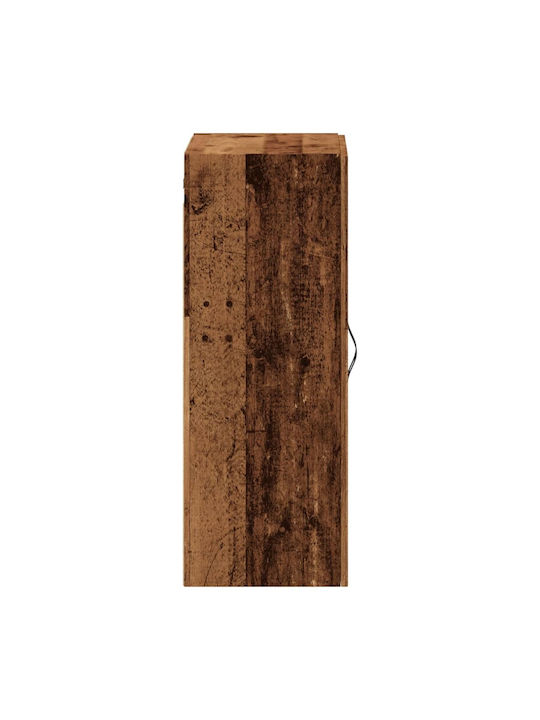 Wand Wohnzimmer Nische aus Spanplatte Braune 69.5x34x90cm
