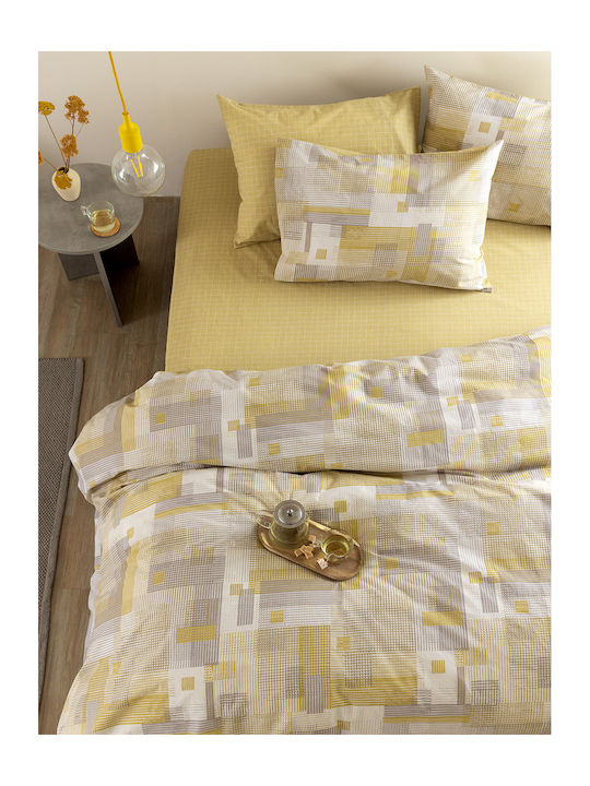 Palamaiki Duvet Cover Set Cotton Single with Pillowcase 170x250 Fl6251