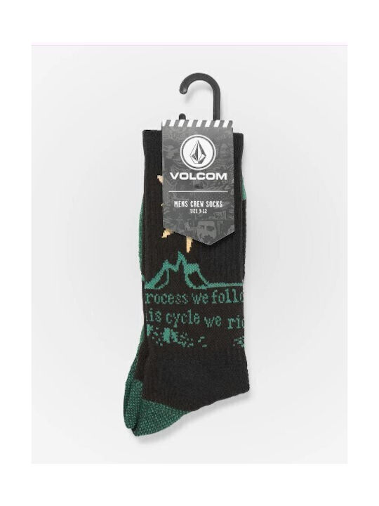 Volcom Men's Socks GREEN