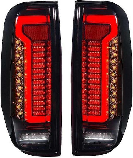 Carner Nissan Navara 2005-2015 LED Taillights Set 2 Pieces