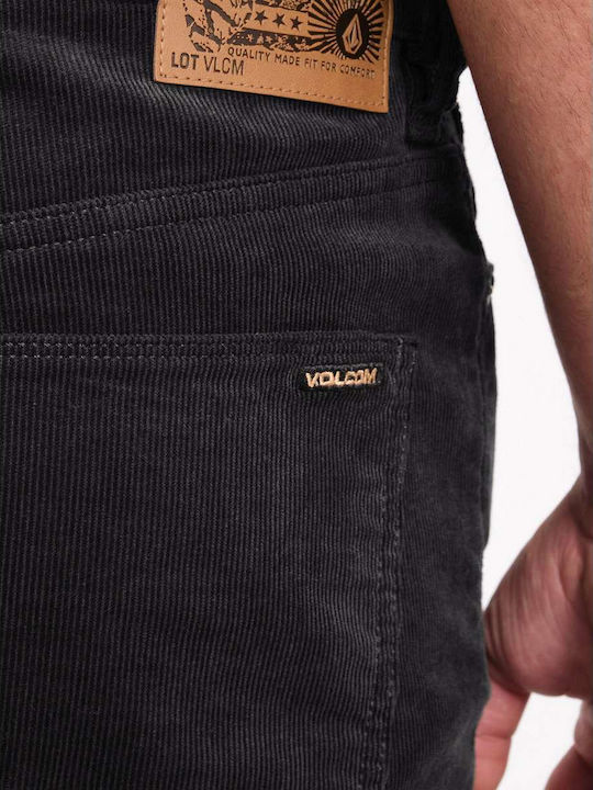 Solver 5 Pocket Corduroy Trousers in Regular Fit Stealth
