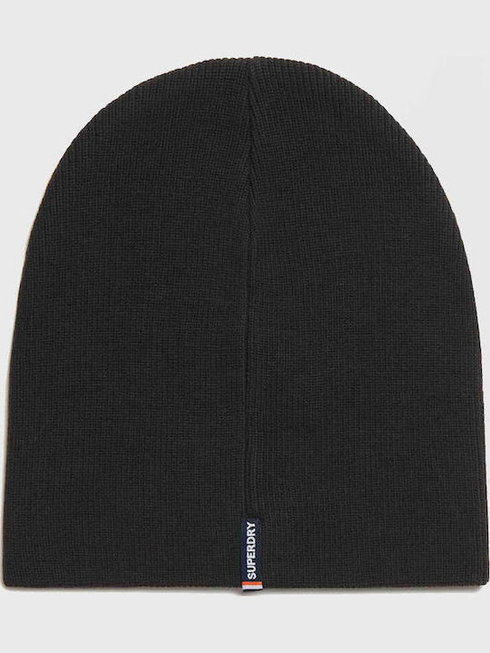 D3 Sdna Essential Logo Knitted Beanie Шапка Женски Шапка в Черен цвят