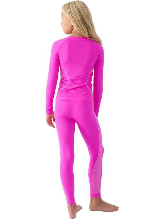 4F Kids Thermal Set Fuchsia