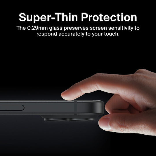 Belkin Privacy Tempered Glass (iPhone 17 / 17 Pro / 16 Pro)