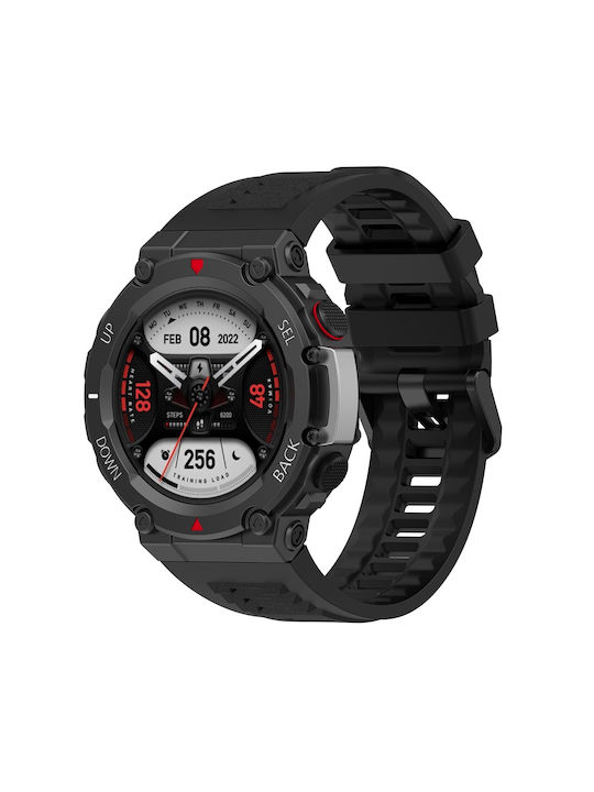 Techsuit Armband Silikon Blau (Amazfit T-Rex 2)