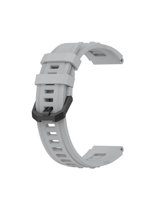 Techsuit Λουράκι Σιλικόνης Γκρι (Amazfit T-Rex Ultra)