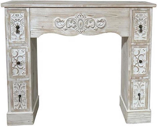 Χαλύβδινη Πρόσοψη Τζακιού 120x95cm