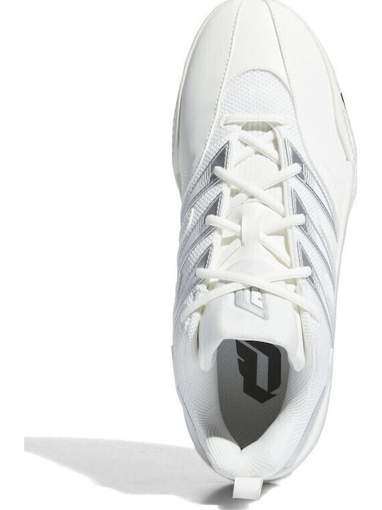 Dame Certified 3 Χαμηλά Μπασκετικά Παπούτσια Core White / Core Black / Silver Metallic