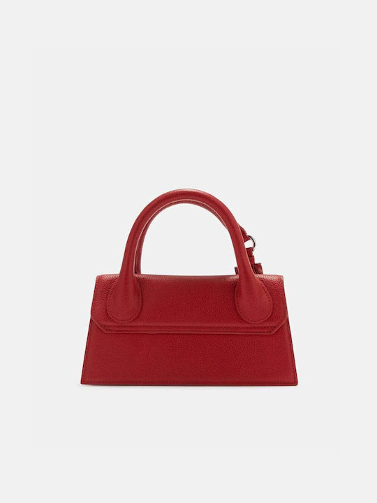 Silvian Heach Leather Women's Bag Hand Red