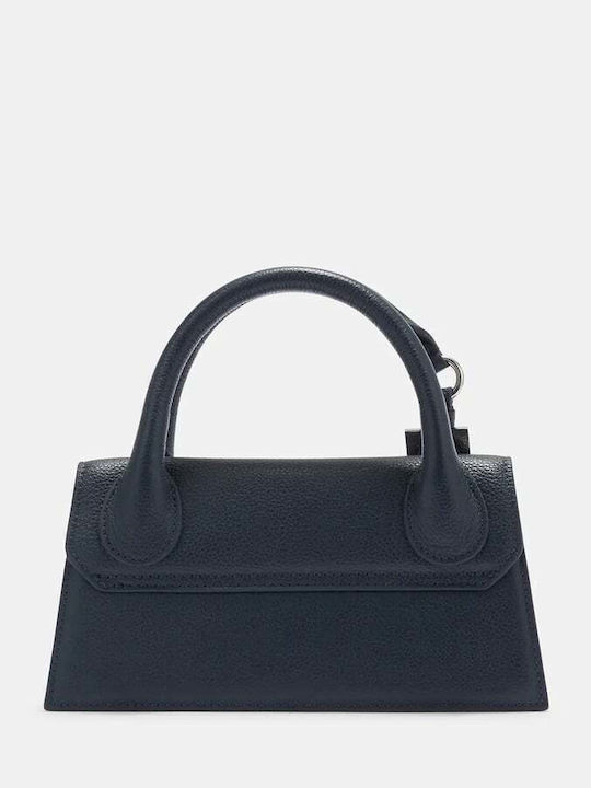 Leather Women's Bag Handbag Blue