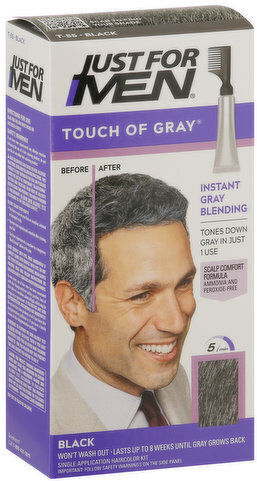 Just For Men Touch Of Gray Farb-Shampoo Ohne Ammoniak Schwarz T 55 40gr
