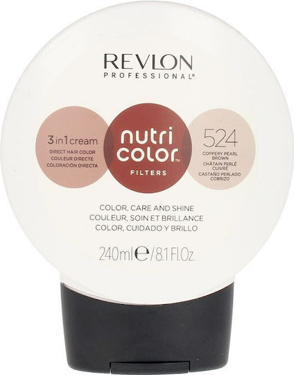 Revlon Nutri Color Toner Color Mask 524 Coopery Pearl Brow 240ml