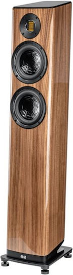 Elac Vela FS407.2 Paar Hi-Fi Lautsprecher Boden 170W Walnut