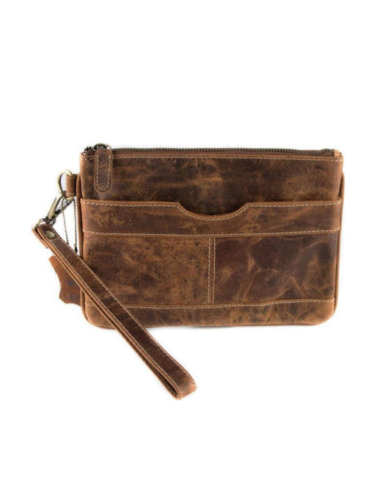 Leather Men's Bag Shoulder / Crossbody Brown