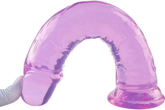 Glasdildo Transparent 18cm