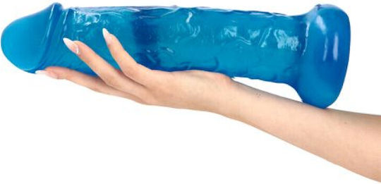 Toyz4lovers Ρεαλιστικό Dildo με Βεντούζα Μπλε 34cm