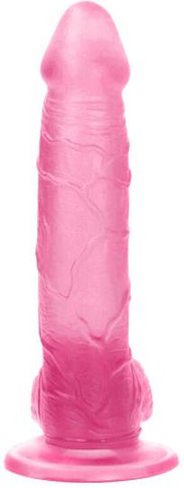Toyz4lovers Realistisches Dildo mit Hoden und Saugnapf Rosa 24cm