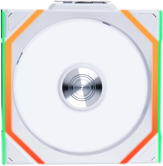 Lian Li UNIFAN SL Wireless Reverse Blade Case Fan 120mm (2000rpm / 64cfm) with RGB Lighting 3pcs White