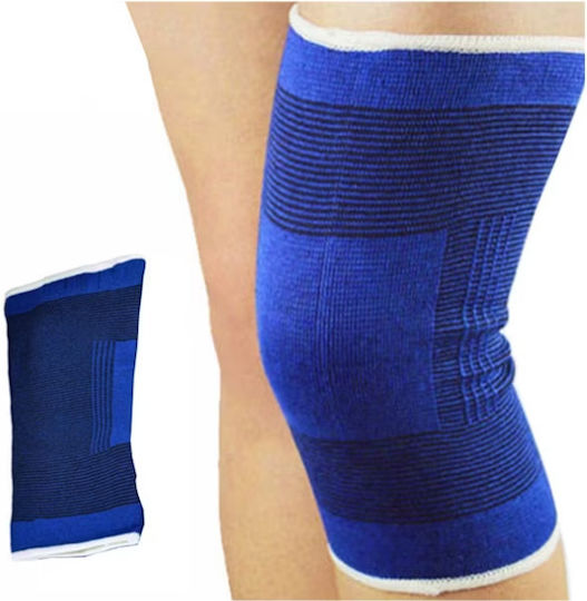 Set 2 Elastic Knee Braces Blue Universal Size Neo