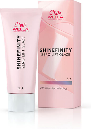 Wella Shinefinity Zero Lift Glaze Полуперманентна Боя За Коса Без Амоняк 00/56 Роуз Бустър 60мл