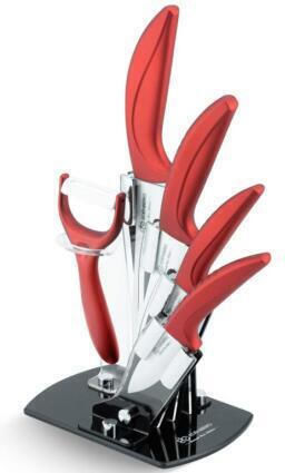 Edenberg Knife Set with Block from Ceramic 6pcs