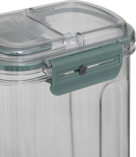 5Five Plastic Lunch Box Transparent 1600ml