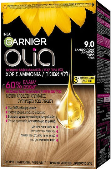 Garnier Permanent Βαφή Μαλλιών Χωρίς Αμμωνία 4.0 Καστανό 60gr