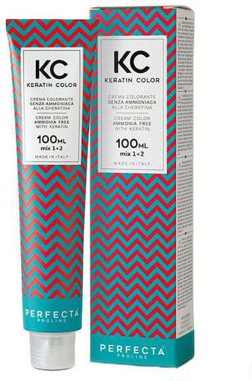 Faipa Perfecta Keratin Color Hair Dye no Ammonia 5.66 Chestnut Light Bright Red 100ml