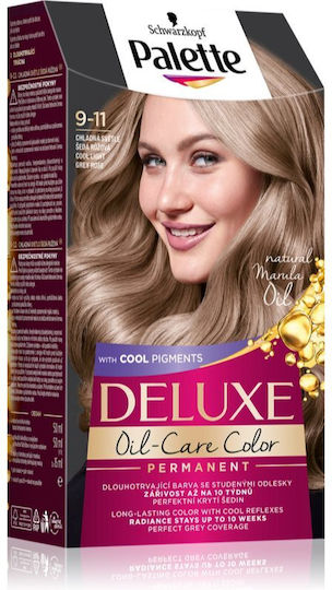 Schwarzkopf Palette Deluxe Hair Dye 9-11 Cool Light Rose Blonde 135ml