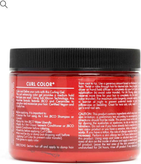 As I Am Προσωρινή Βαφή Μαλλιών Hot Red 182gr