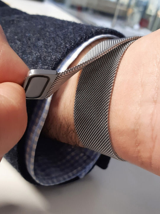 New Era Μεταλλικό Μπρασελέ Ασημί 22mm