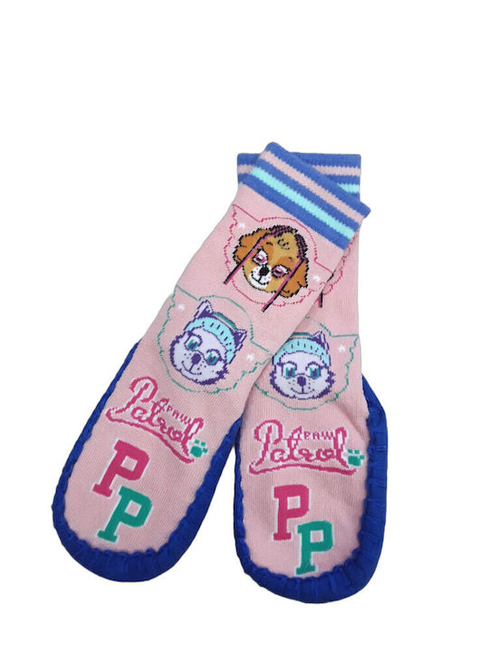 Paw Patrol Șosete Papuci pentru Copii Roz