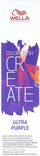 Wella Color Fresh Create Προσωρινή Βαφή Μαλλιών Ultra Purple 60ml