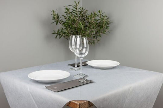 PaperQ Tablecloth Gray 100x100cm 100pcs 10-11867
