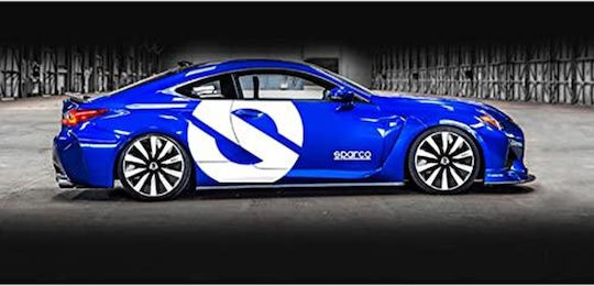 Sparco Auto Radkappen Set Lazio 4Stück 14" Schwarz/Silber
